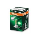 Bec Halogen H7 Osram All Season 12V 55W - +30% Lumina, Tenta Galbena (Anti-Ceata Ploaie)