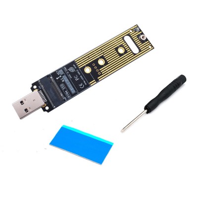 Adaptor SSD M.2 NVMe (M-Key) la USB 3.0 pentru PC, laptop foto