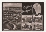 SG4 - Carte Postala - Germania, Stuttgart, Circulata 1965, Fotografie