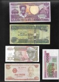 Set 5 bancnote de prin lume adunate (cele din imagini) #270