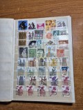 clasor cu peste 500 de timbre - din anii 1920 -1990