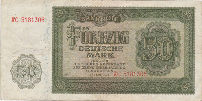 Germania 50 marci mark 1948 VF