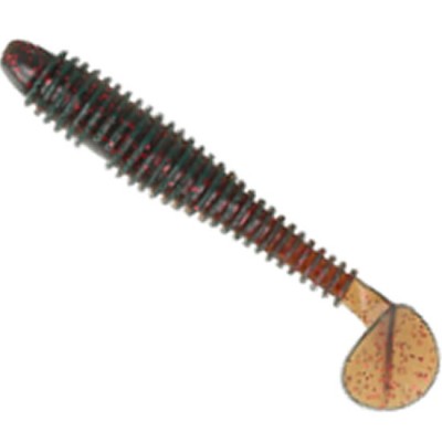 Shad ZEOX Trigger Fat Tail, Motor Oil, 4.5cm, 10buc/pac foto