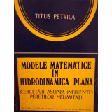 Titus Petrila - Modele matematice in hidrodinamica plana (1981)