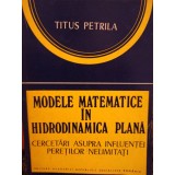 Titus Petrila - Modele matematice in hidrodinamica plana (Editia: 1981)