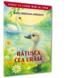 Ratusca cea urata. Colectia Citesc cu litere mari de tipar - Hans Christian Andersen