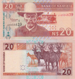 Namibia 20 Dolari 2002 UNC