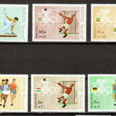 MANAMA, SPORT MEXIC - SERIE COMPLETĂ MNH