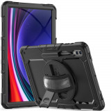 Husa Tech-Protect Solid360 pentru Samsung Galaxy Tab S8 Ultra/S9 Ultra 14.6 Negru