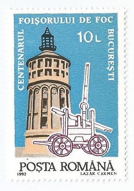 |Romania, LP 1285/1992, Centenarul Foisorului de Foc, MNH