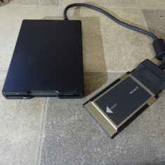 Floppy Disk Drive extern Sony FA-P1 PCMCIA Adapter