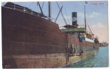 2320 - GALATI, ship - old postcard - unused
