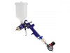Pistol pulverizare Geko G03151, HVLP, 600ml, duza 1.4mm, cu reductor, filtru uscator, conexiune 1/4