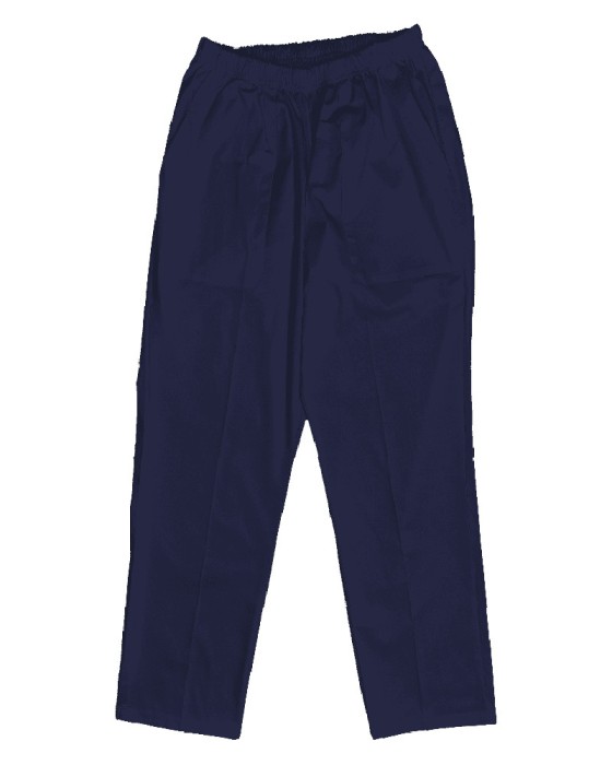 Pantaloni Medicali Pe Stil, Bluemarin cu Elastan cu Elastic Barbati, 97% Bumbac L ( Stoc Limitat ) - L