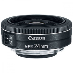 Obiectiv Canon EF-S 24mm Black foto