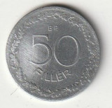 Moneda 50 filler 1948 - Ungaria, cotatii ridicate!!!