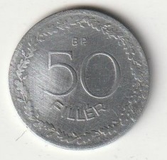 Moneda 50 filler 1948 - Ungaria, cotatii ridicate!!! foto