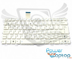 Tastatura Laptop alba Asus Eee PC 1015 layout UK fara rama enter mare foto