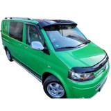 Parasolar Parbriz Volkswagen T5 2010-2014 Negru, Retractabil, Plastic ABS, Cadru Metalic, Montaj Stalpii Masinii