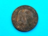 5 Centimes 1854-lit. BB-Franta-RAR