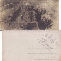 Focsani ( Vrancea ) - Transee la gara -animata, rara-militara, WWI,WK1