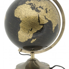 Decoratiune luminoasa Globe, Mauro Ferretti, 1 x E14, 40W, Ø 25x38 cm, fier
