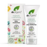 Crema Hidratanta Bio Galbenele Dr.Organic pentru Bebelusi, 50ml