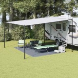 VidaXL Covoare pentru Cort Gri albastru 300 x 400 cm Polietilenă