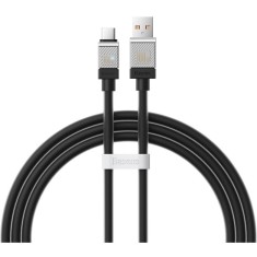 Cablu alimentare si date Baseus, Fast Charging Data Cable pt. smartphone, USB (T) la USB Type-C (T), 100W, 1m, negru