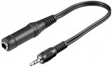 Cablu adaptor Jack 3.5 mm tata &gt; Jack 6.35 mm mama, Goobay