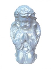 Statueta decorativa, Inger, Alb, 22 cm, DVAN0730G