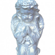 Statueta decorativa, Inger, Alb, 22 cm, DVAN0730G