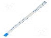 Banda FFC, 10 pini, lungime 101mm, seria FFC5-TIN, GCT - 05-10-D-0101-A-4-06-4-T