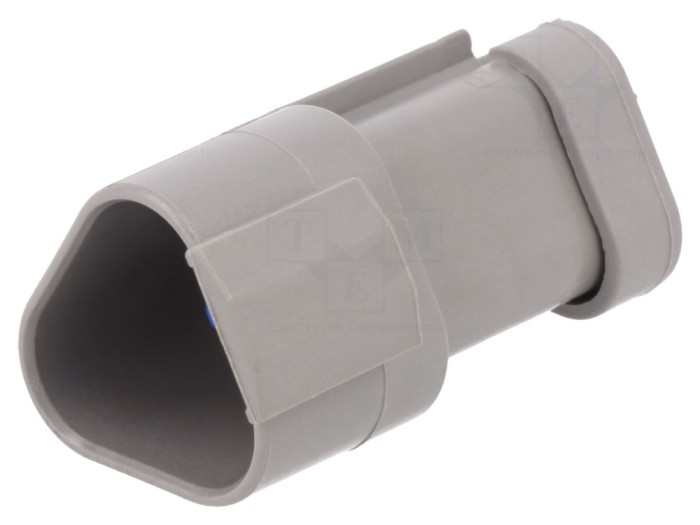 Conector cablu-cablu tată 2 pini gri