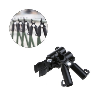 Conectori de tip X pentru araci de gradina, reglabili, reutilizabili, diametrul 16 mm, set 6 bucati foto