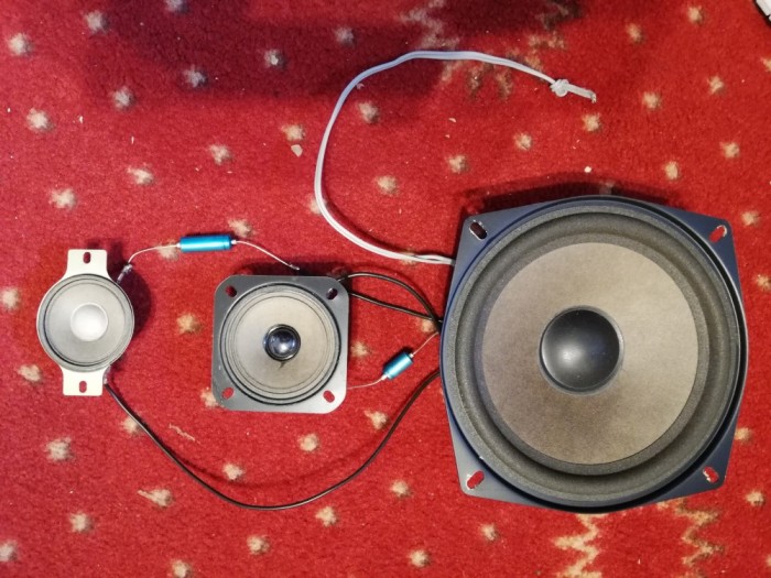 set 3 Difuzoare ITT pentru Boxa Audio - Perfecta Stare/made in RFG