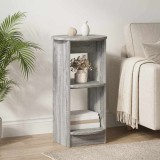 vidaXL Dulap lateral Sonoma gri 40 x 40 x 75 cm Lemn prelucrat 899840