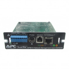 Placa de retea UPS APC AP9618 foto