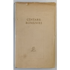 CANTARE ROMANIEI , antologie , 1966