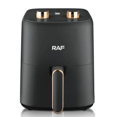 Aparat de prajit cu aer cald, friteuza, Air fryer, 3L, 1500W, fara ulei, 12