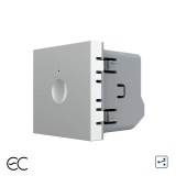 Cumpara ieftin Modul &icirc;ntrerupator cap scara/cruce ZigBee EC cu touch Livolo, gri