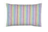 Fata de Perna 50x70, 100% bumbac standard, model dungi multicolore 206, Oem