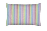 Fata de Perna 50x70, 100% bumbac standard, model dungi multicolore 206, Oem