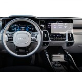 Folie Protectie Navigatie Kia Sorento 2020-2024, Duragon, protectie Display Navigatie, silicon Transparent, Anti-zgarieturi, kit instalare