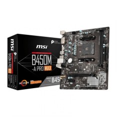 Placa de baza MSI B450M-A Pro Max, mATX, AMD B450, AM4 foto