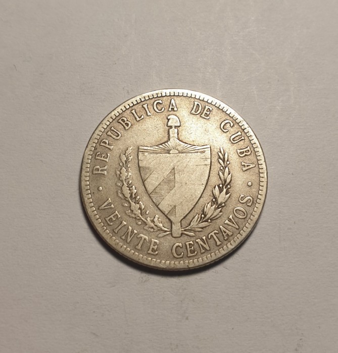 Cuba 20 Centavos 1915