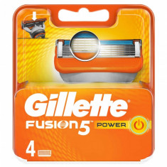 Set 4 rezerve pentru aparat de ras Gillette Fusion Power foto