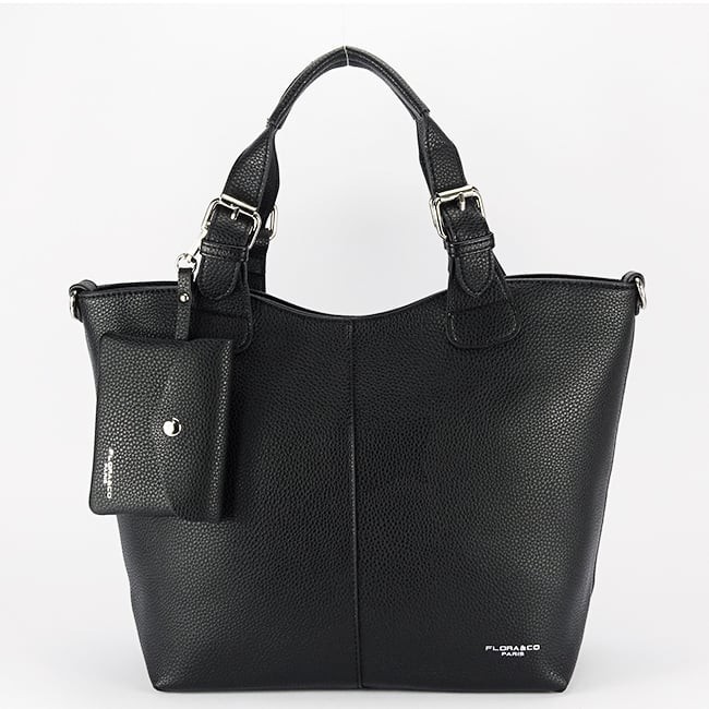 Geanta neagra FloraCo Paris F7143 12