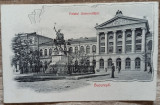 Bucuresti, Palatul Universitatei// CP, Circulata, Fotografie