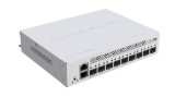 NET ROUTER/SWITCH 9PORT/CRS310-1G-5S-4S+IN MIKROTIK, &quot;CRS310-1G-5S-4S+IN&quot; (timbru verde 2 lei)